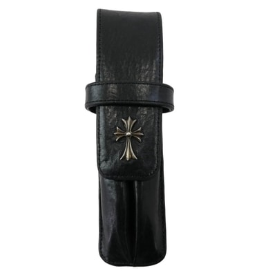 CHROME HEARTS クロムハーツ(原本無) その他アクセサリー タイニー CH CROSS PEN CASE CH クロス ペン ケース ブラック系【中古】
