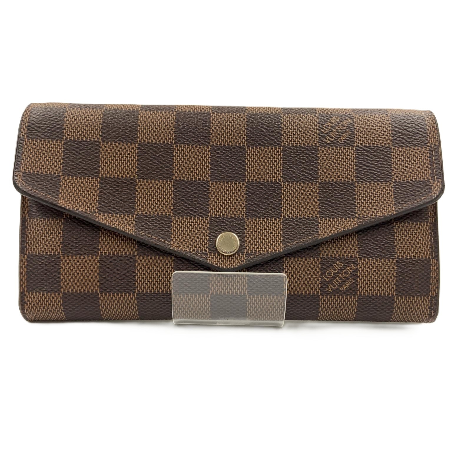LOUIS VUITTON ルイヴィトン ダミエ ポルトフォイユ サラ 二つ折り長財布  N60114 ブラウン