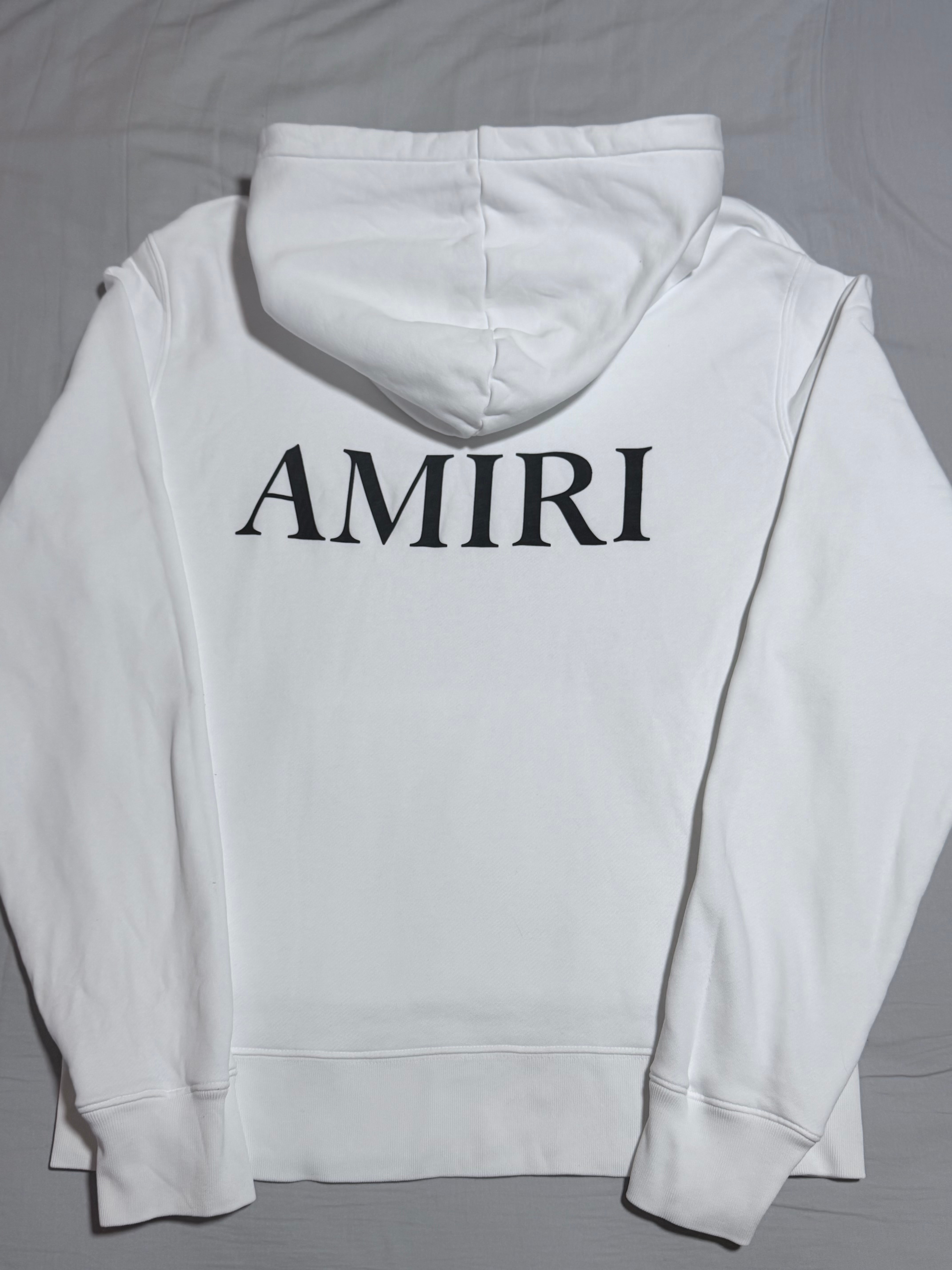 AMIRI MA Core Logo Hoodie "White"