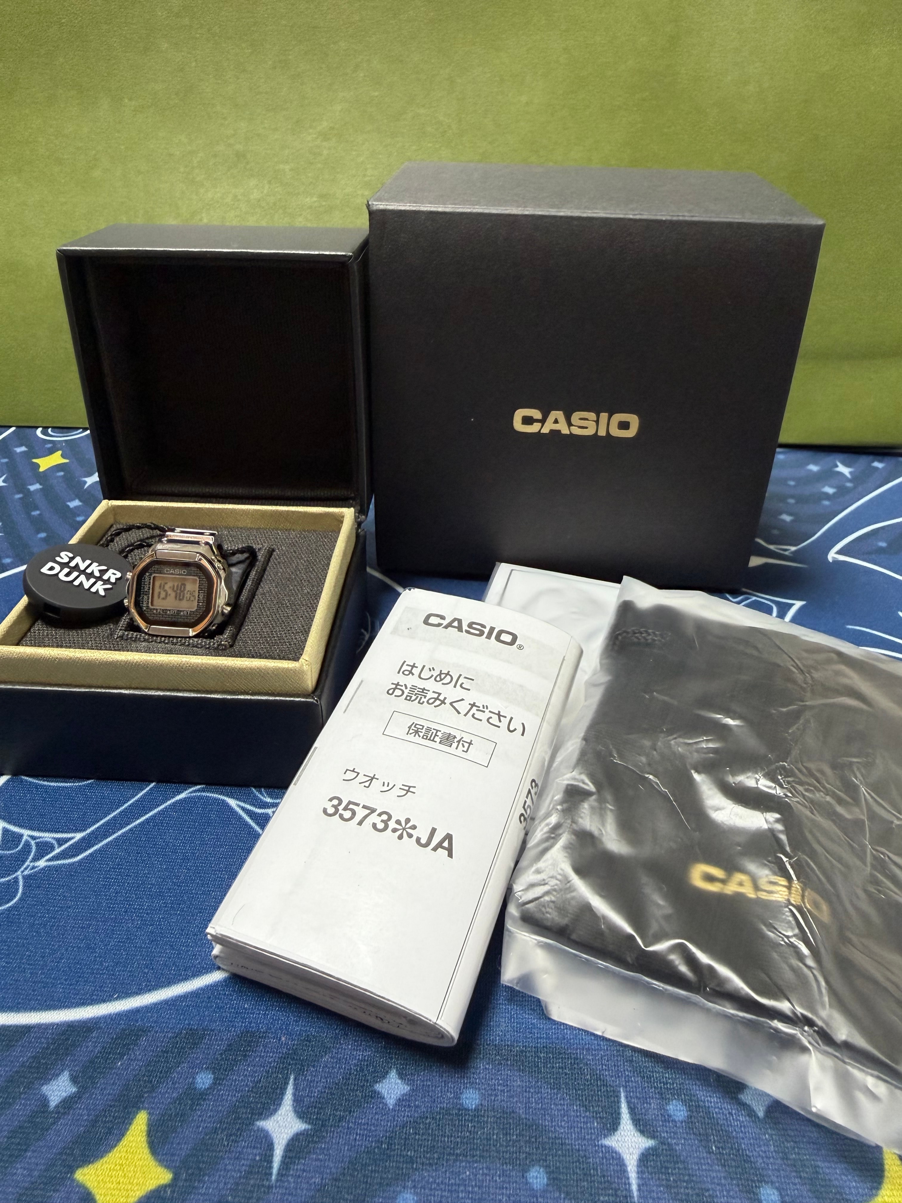 Casio Ring Watch "Stainless Steel" CRW-001