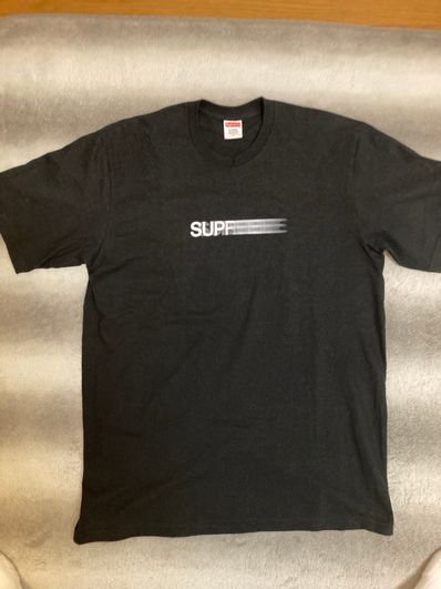 Supreme Motion Logo Tee "Black" (23SS)