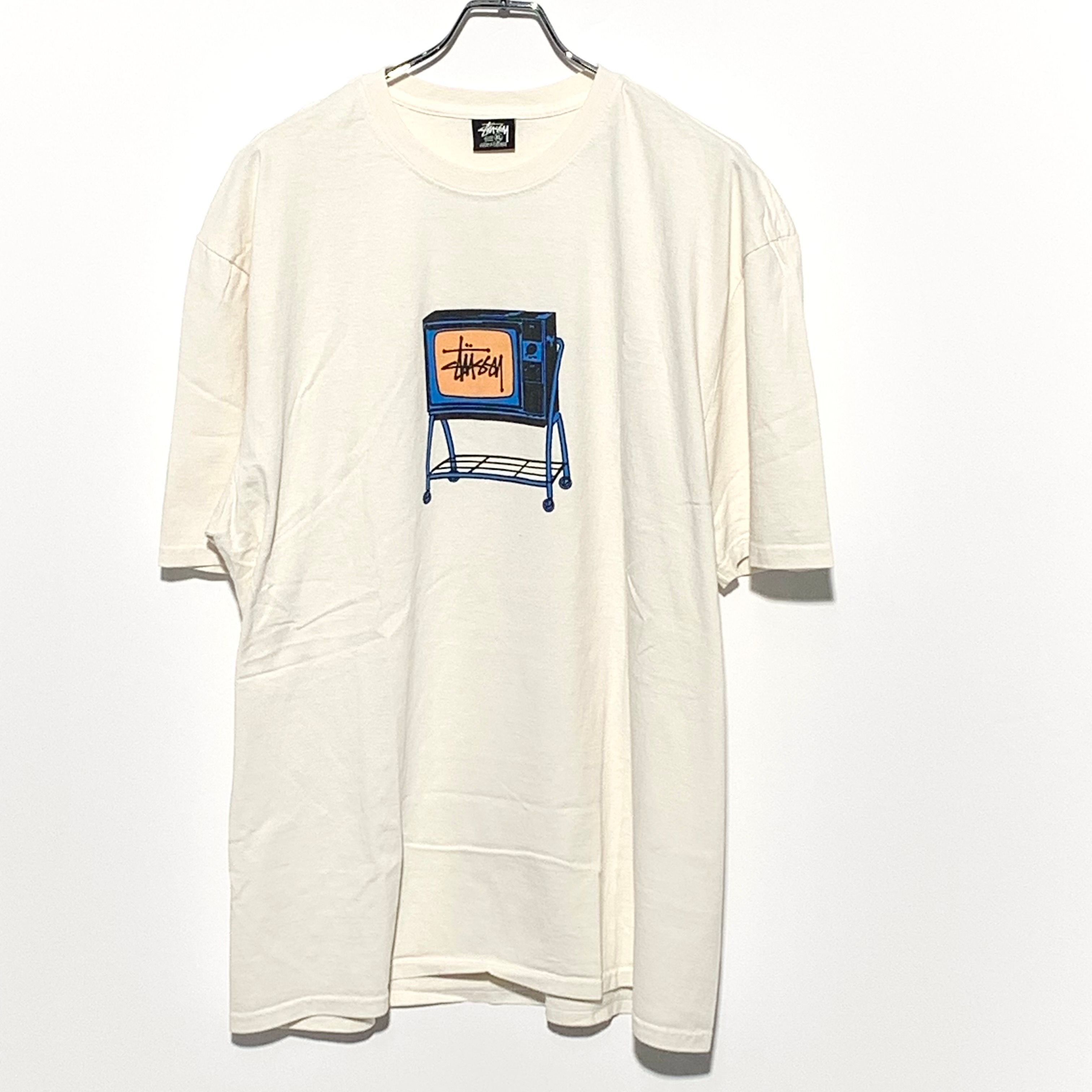 Stussy Rolling TV Pigment Dyed Tee "Natural"