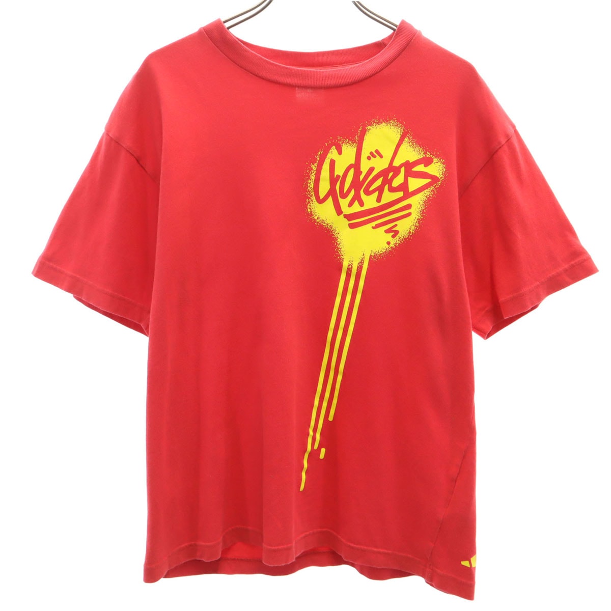 adidas アディダス 半袖 Tシャツ M レッド