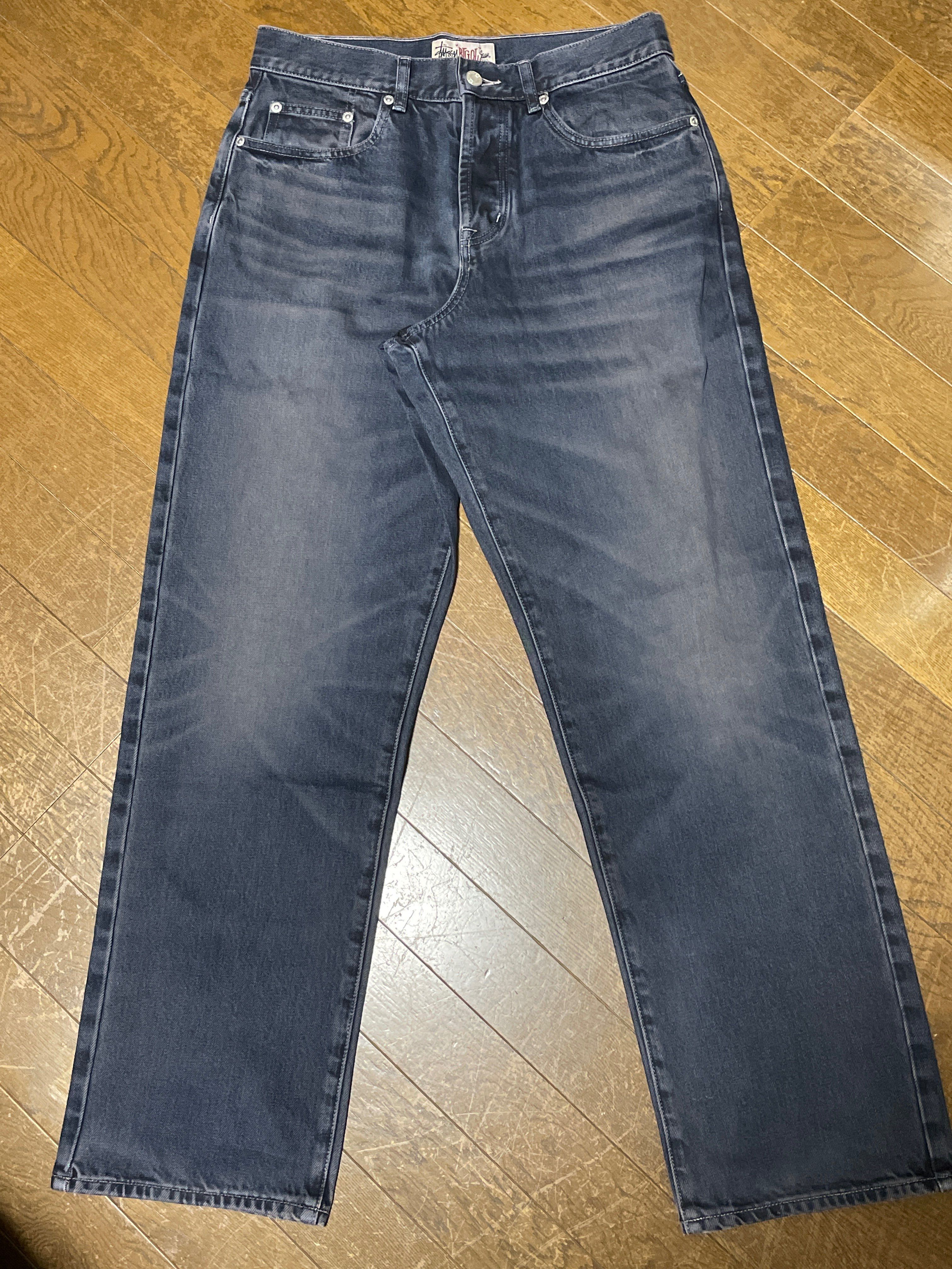 Stussy Big Ol Jeans Vintage Wash Denim "Blue"