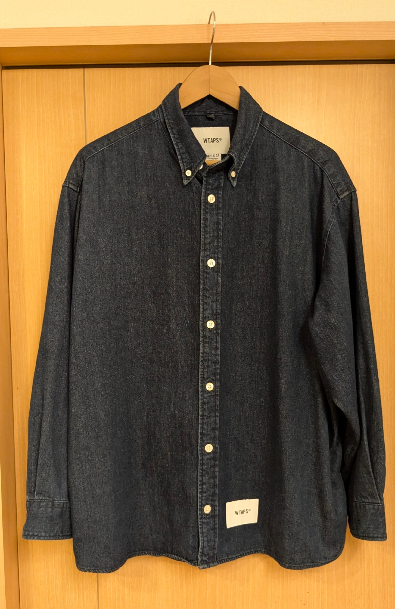 WTAPS BD 04 / LS / Cotton. Denim "Indigo"