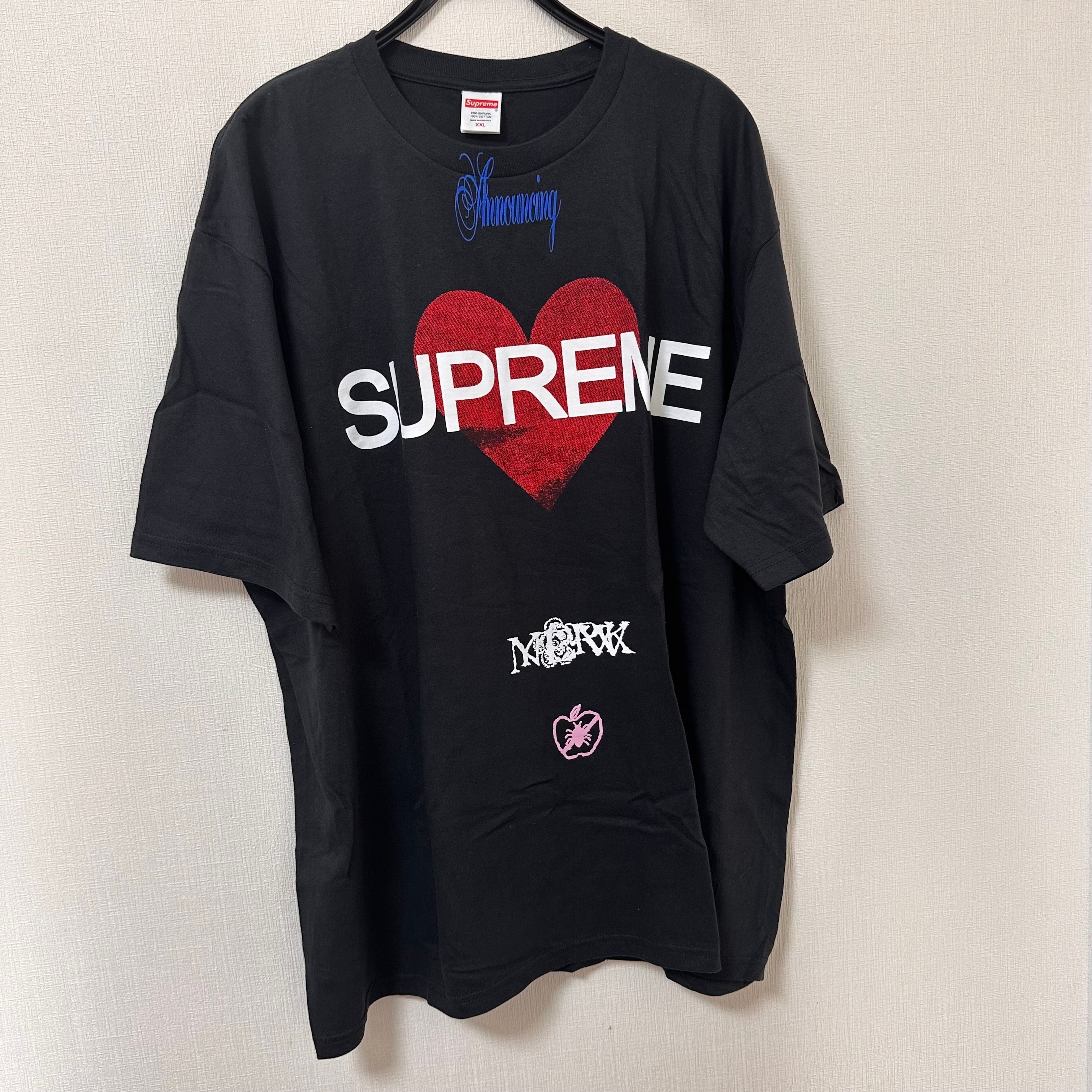 Supreme Announcing Tee "Black"