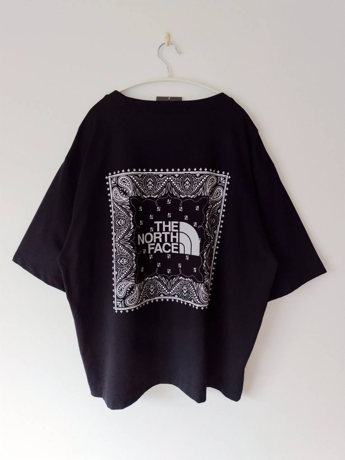 THE NORTH FACE WHITE LABEL ザ・ノースフェイス ホワイトレーベル バンダナ Tシャツ 韓国 115 3XL オーバーサイズ