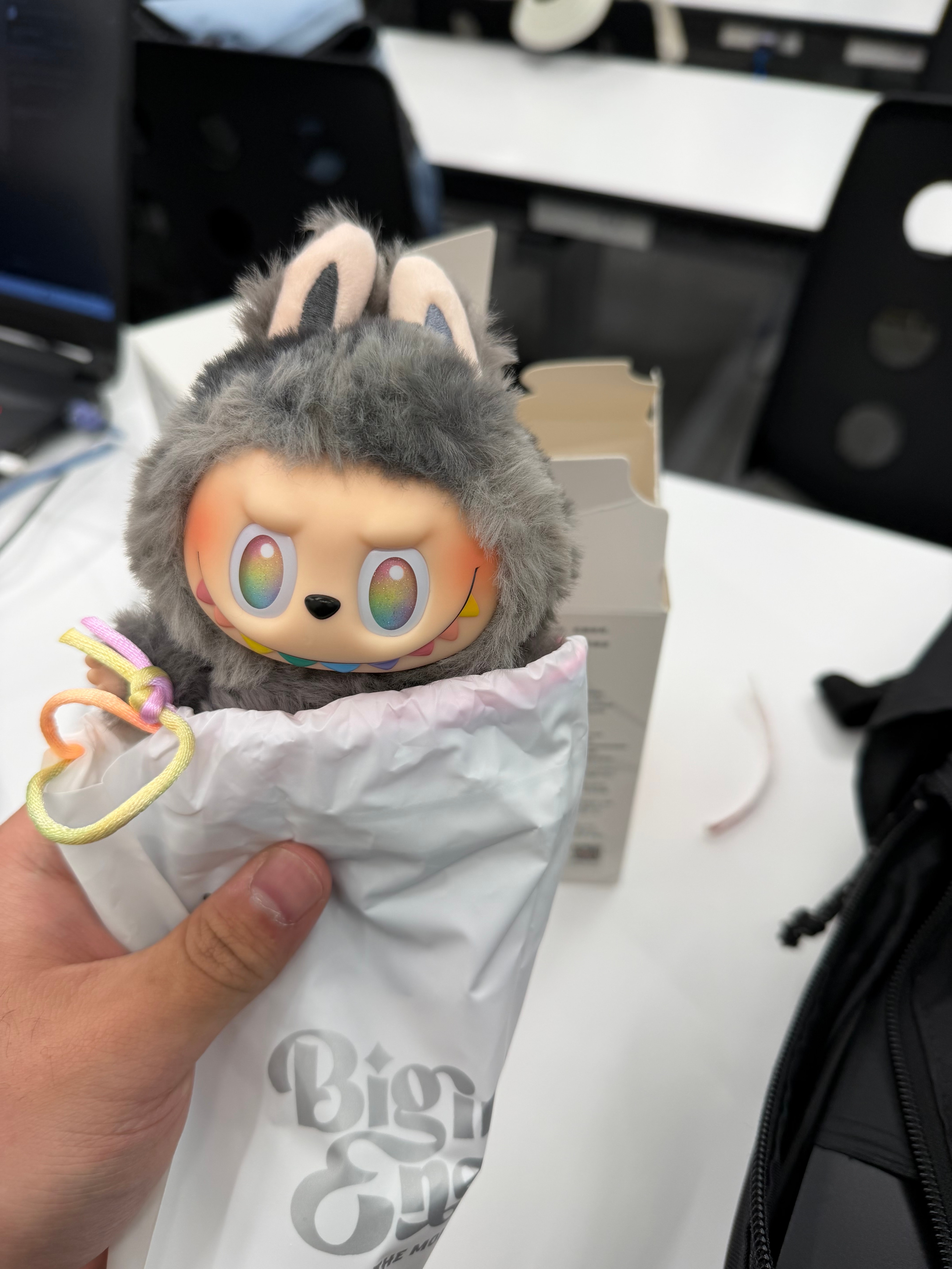 POP MART THE MONSTERS (LABUBU) Big into Energy Series Plush Pendant ID (Secret)