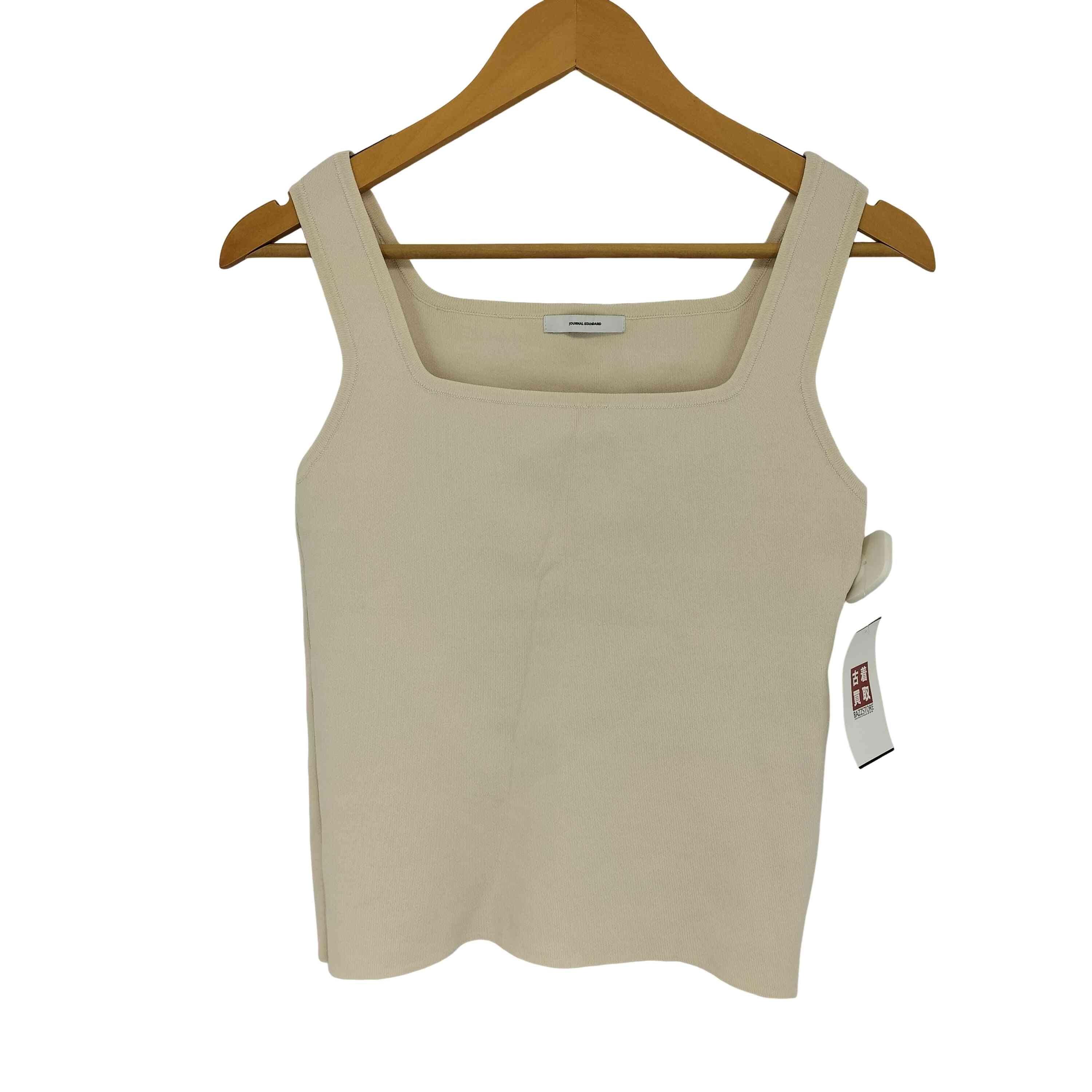 スクエアネックニットタンク【1142303943376】