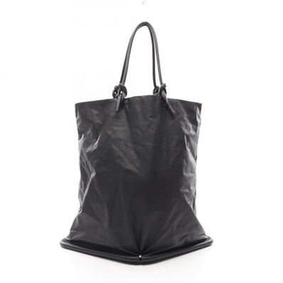 ボッテガヴェネタ BOTTEGA VENETA ビーク ショッパー トートバッグ バッグ レザー レディース ブラック系 【中古】