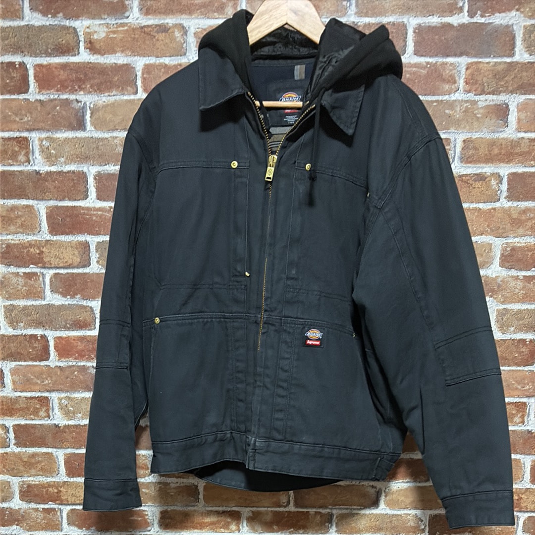 Supreme x Dickies Hooded Work Jacket "Black"