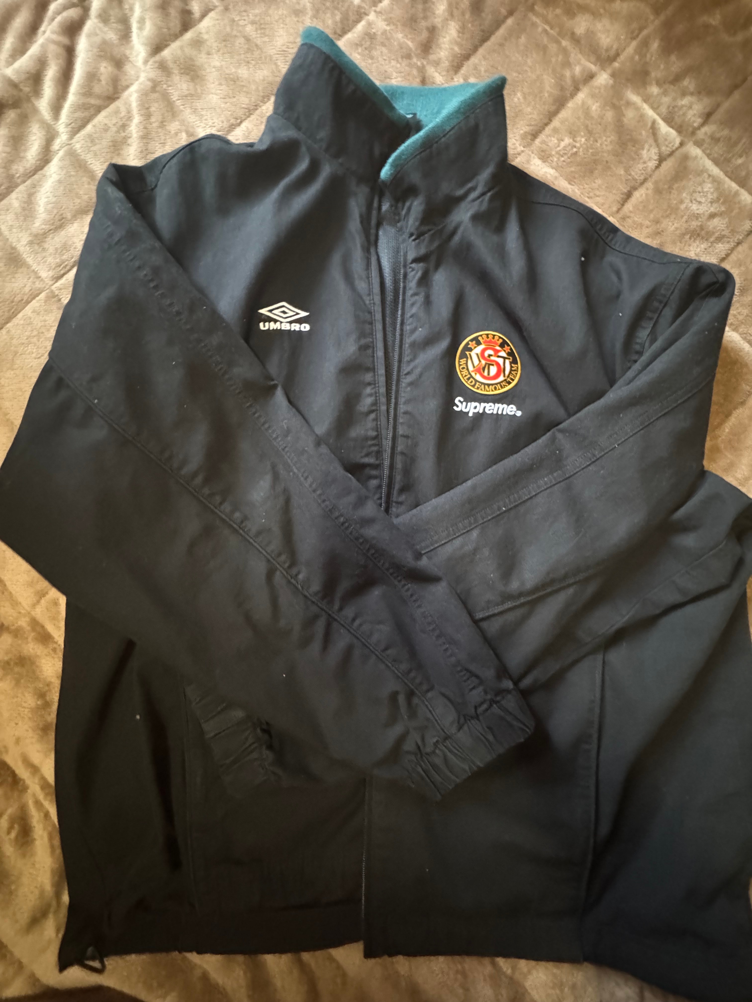 Supreme /Umbro Cotton Ripstop Track Jacket 