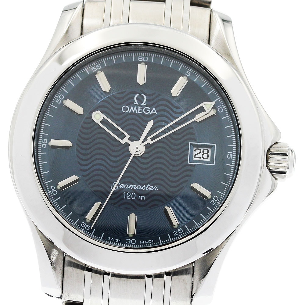 ☆良品 オメガ シーマスター120 デイト 2511.81 メンズ 【中古】