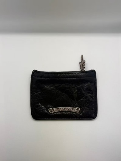 Chrome Hearts Zipper Leather Change Perth "Black"