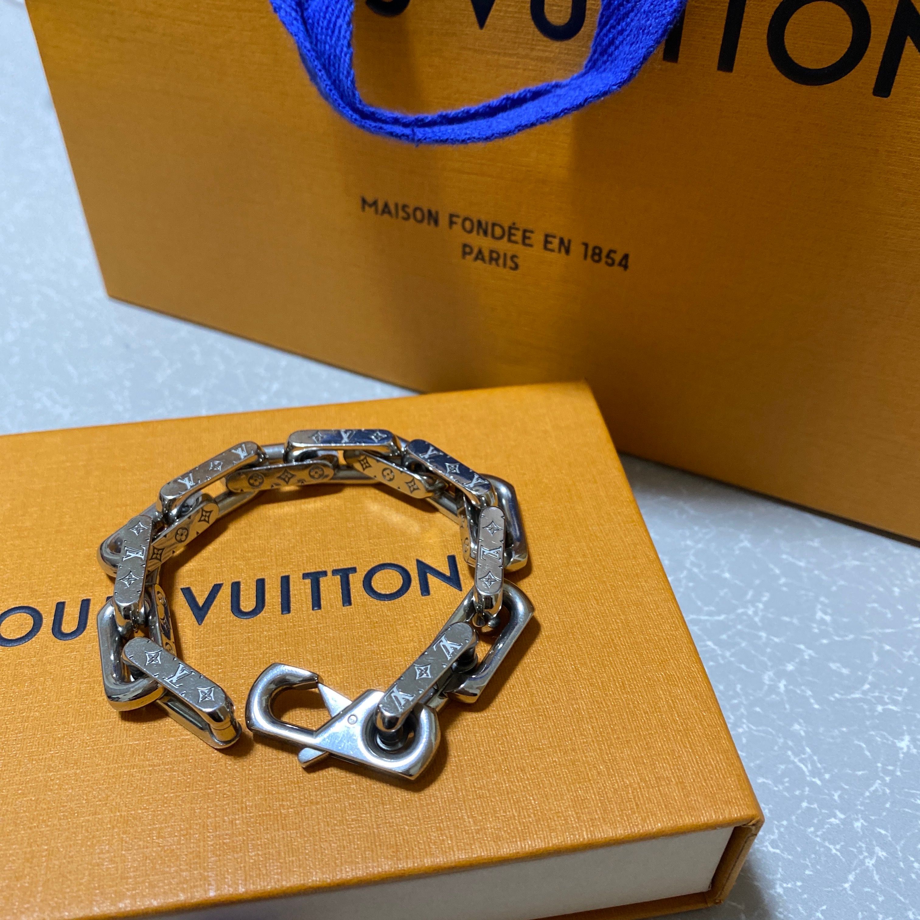 Louis Vuitton Monogram Chain Bracelet
