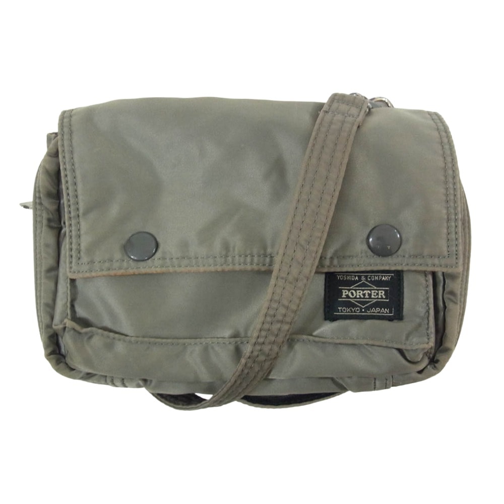 PORTER ポーター ショルダーバッグ 622-79231 TANKER SHOULDER BAG タンカー ショルダーバッグ カーキ系【中古】