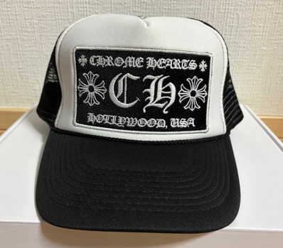 Chrome Hearts Trucker Cap CH "Black/White"