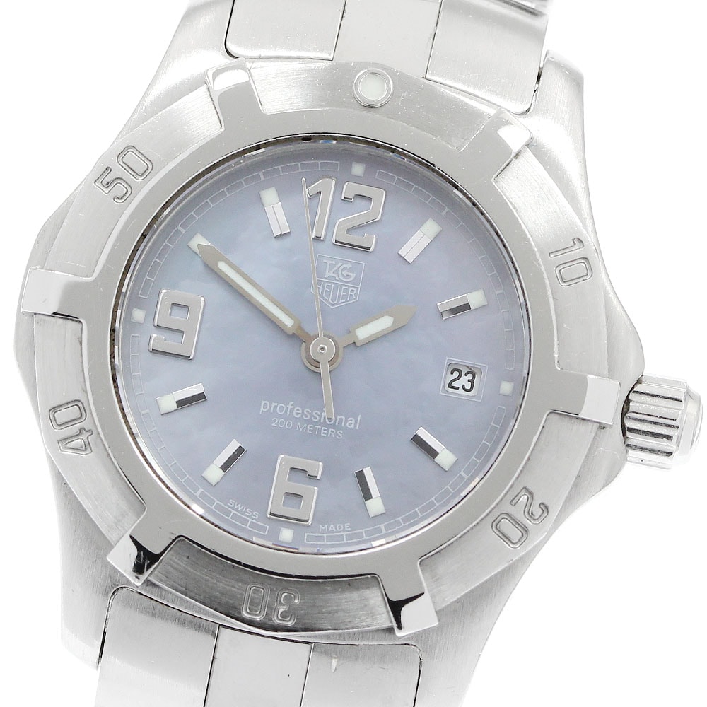 タグホイヤー エクスクルシーブ デイト WN1318 レディース 【中古】