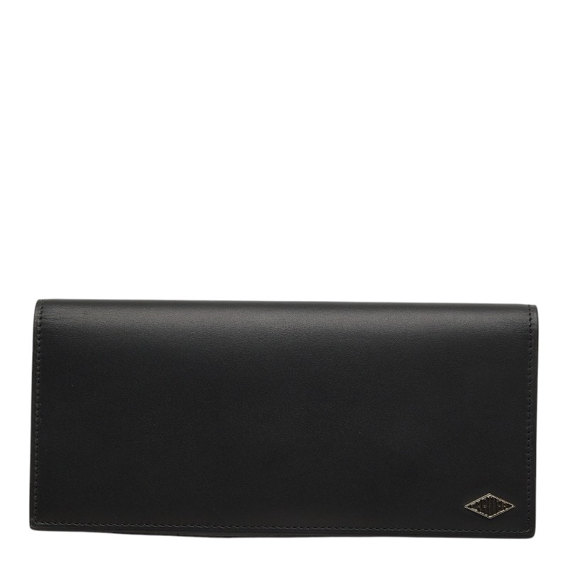 カルティエ ルイ カルティエ 長財布 L3001405 ブラック レザー レディース CARTIER 【中古】