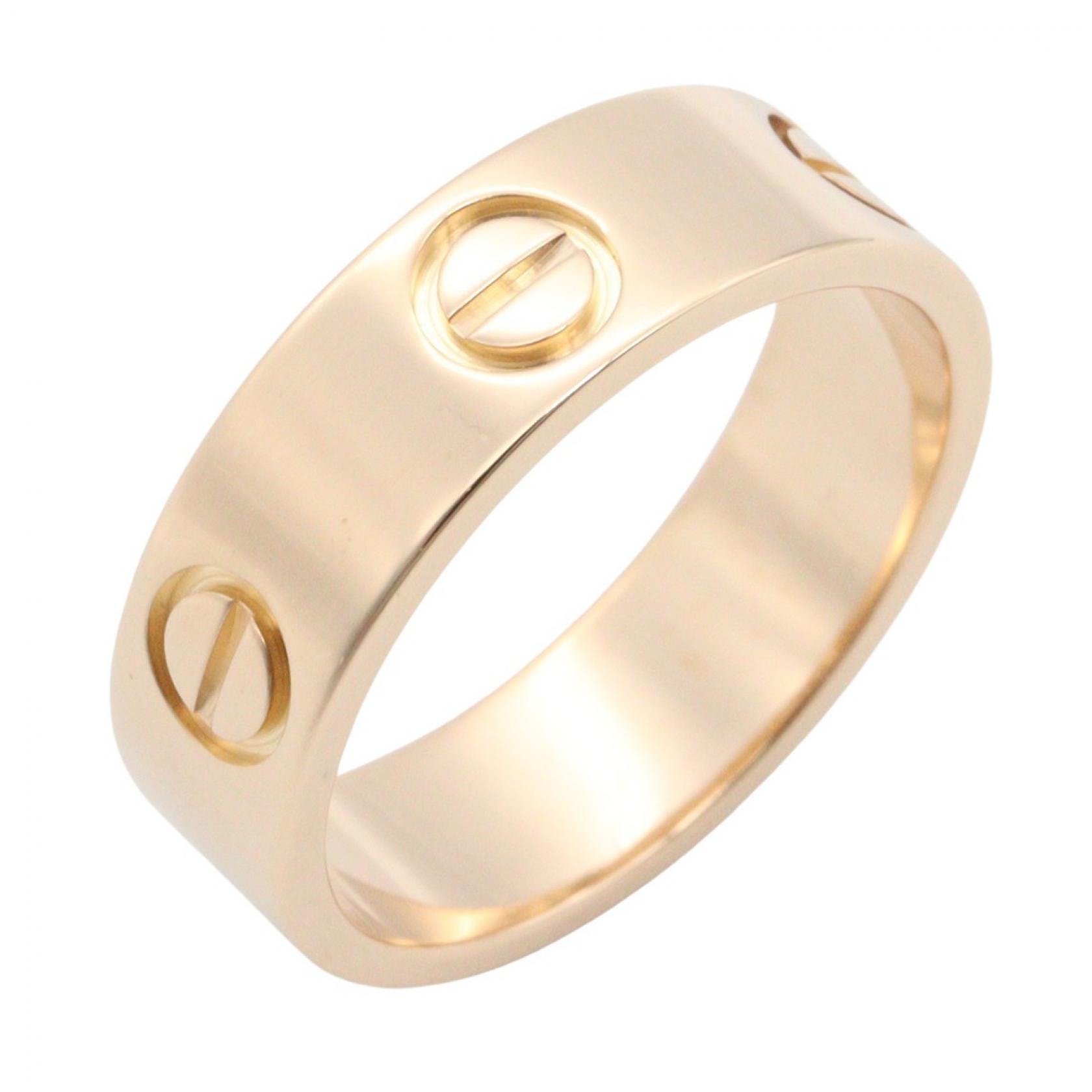 カルティエ CARTIER ラブリング リング・指輪 ジュエリー K18PG(ピンクゴールド) レディース ゴールド系 【中古】