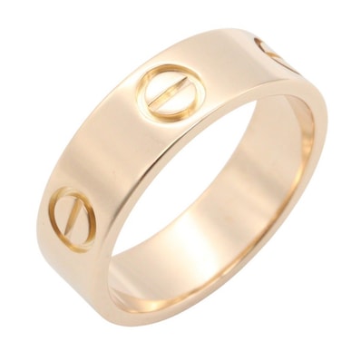 カルティエ CARTIER ラブリング リング・指輪 ジュエリー K18PG(ピンクゴールド) レディース ゴールド系 【中古】