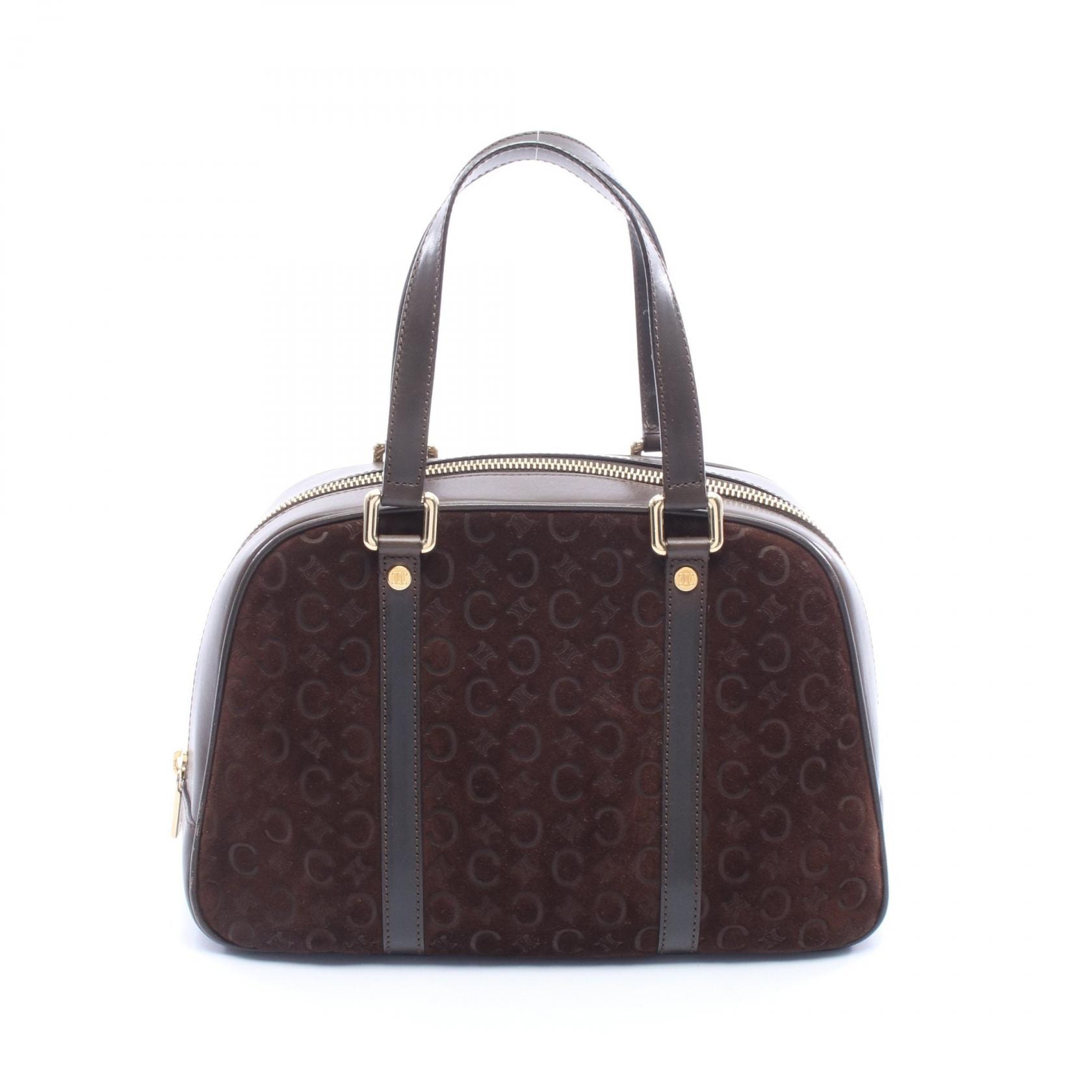 D (傷や汚れあり)】セリーヌ CELINE Cマカダム ハンドバッグ バッグ