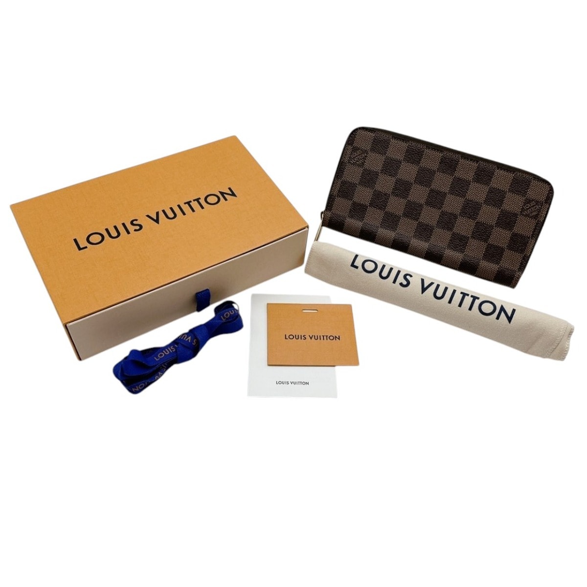 ルイヴィトン LOUIS VUITTON ジッピーウォレット N60046 ダミエ 長財布