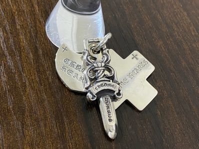 Chrome Hearts 3 Trinket Pendant "Silver"