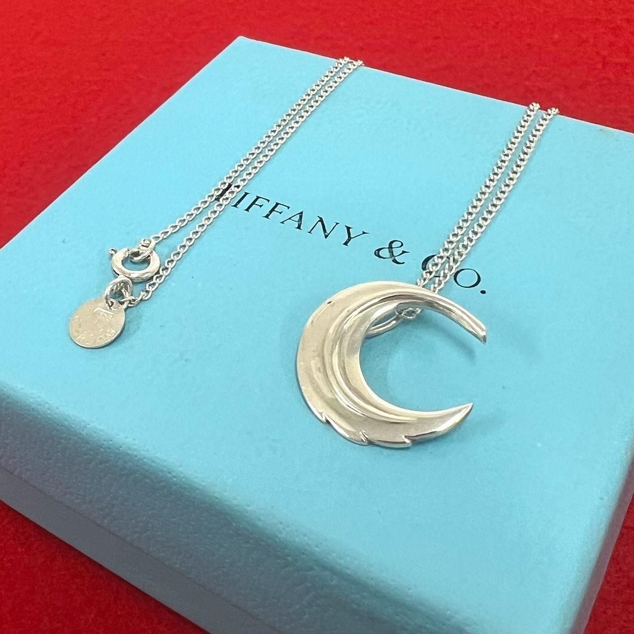 B (目立った傷や汚れなし)】TIFFANY&Co. ティファニー クレセント