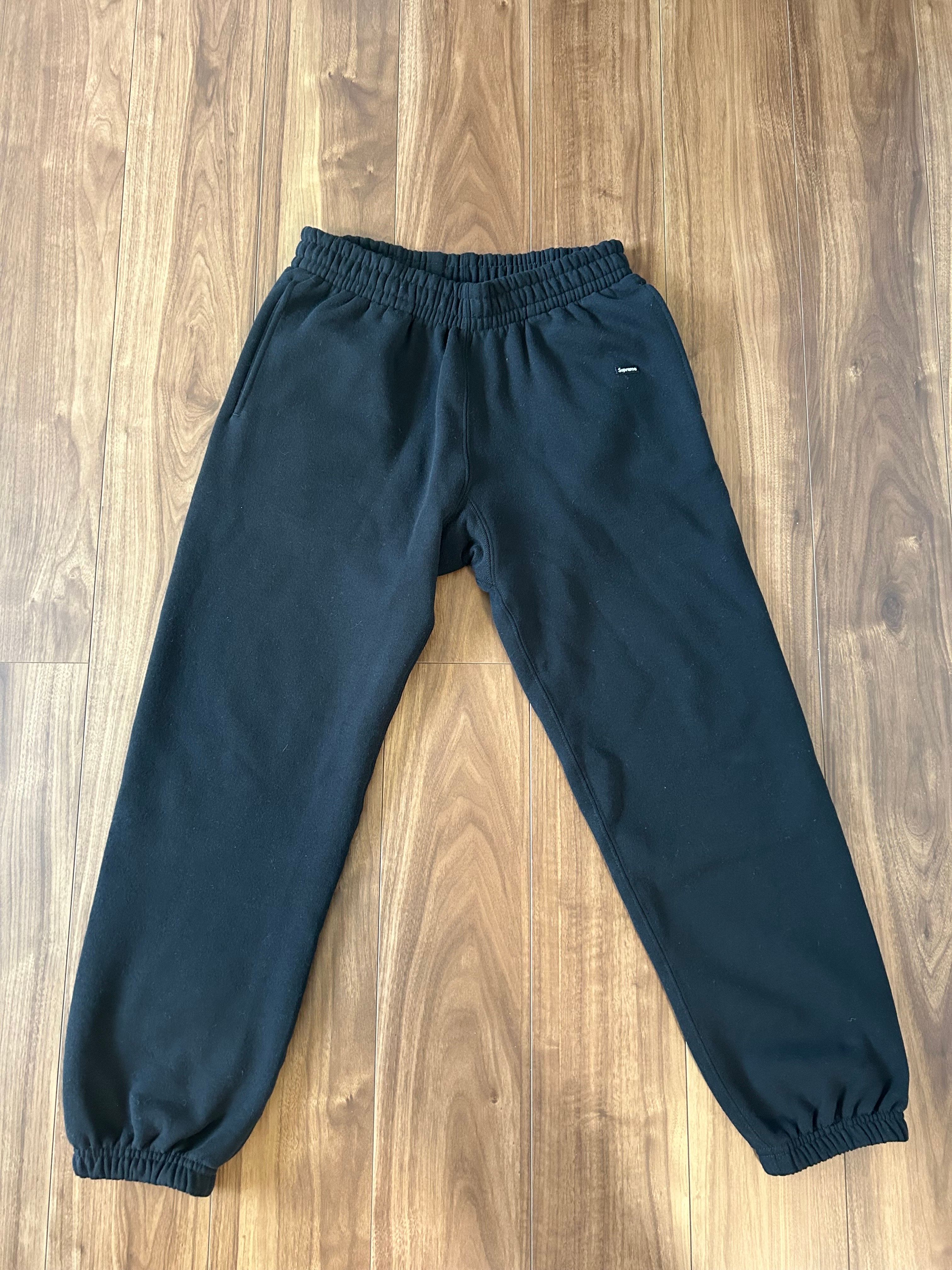 Supreme Small Box Sweatpant "Black"(23SS)