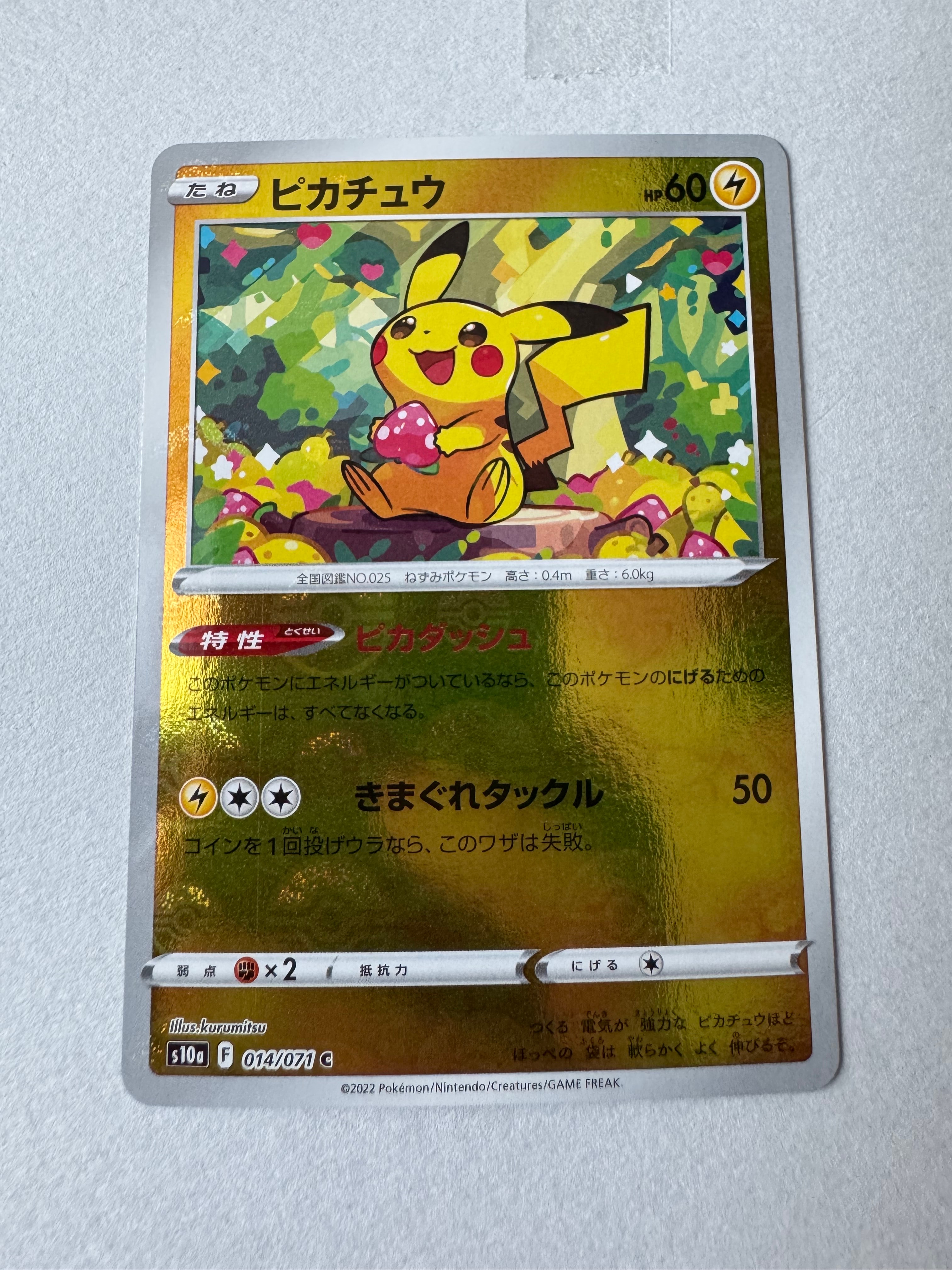 ピカチュウ : プロモ [SVP EN 085](「ゴッホ展」 プロモーションカード