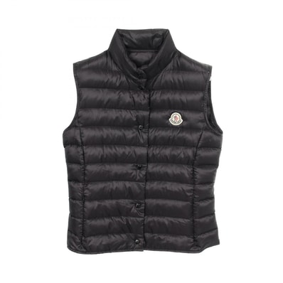 モンクレール MONCLER ベスト 衣料品 トップス ナイロン レディース ブラック系 【中古】