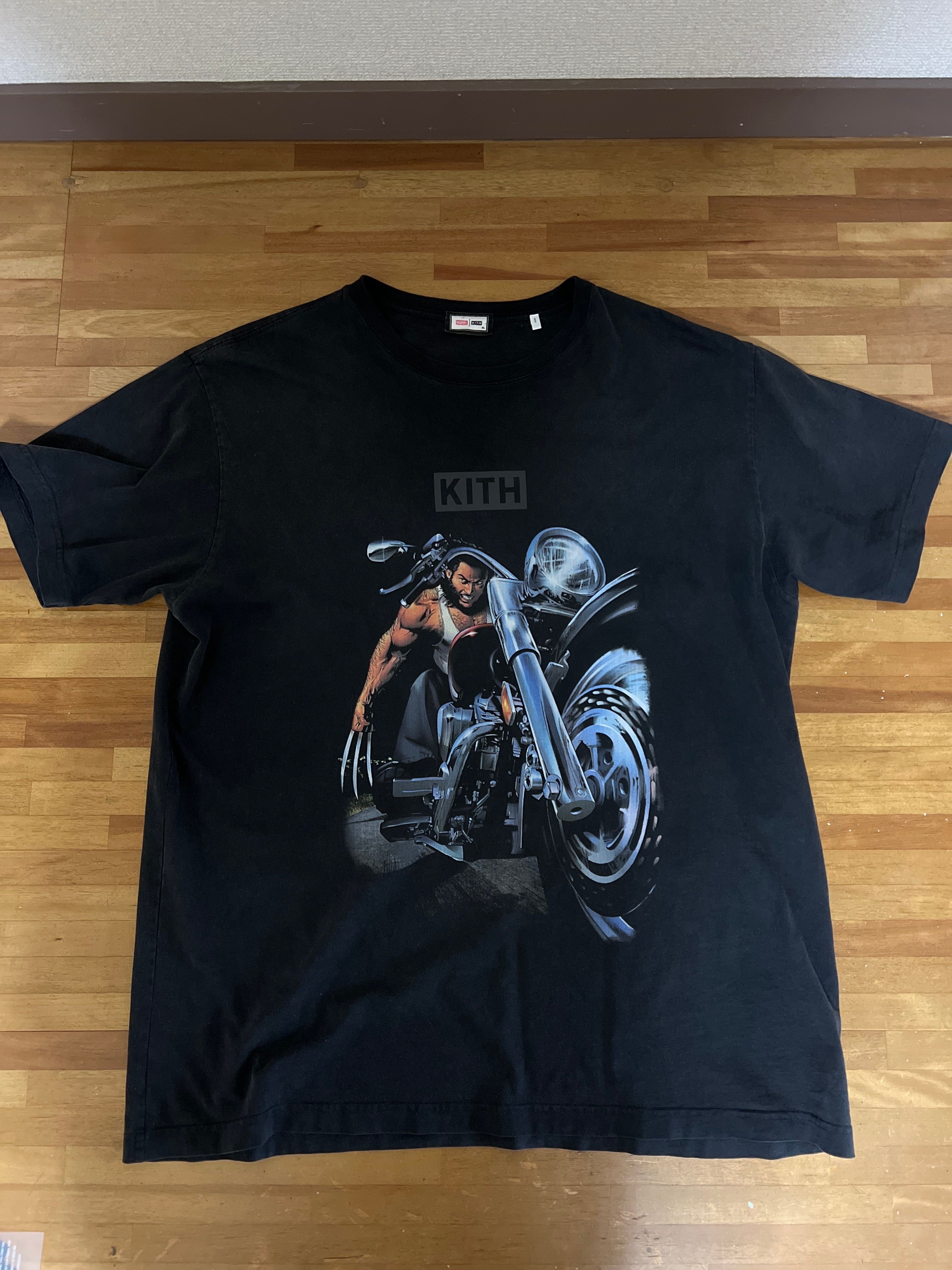 Kith x Marvel X-Men Chopper Vintage Tee "Black"