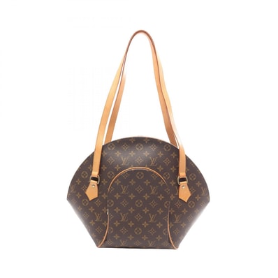 ルイ・ヴィトン LOUIS VUITTON エリプス ショッピング ショルダーバッグ バッグ PVCコーティングキャンバス レザー モノグラム レディース ブラウン系 M51128 【中古】