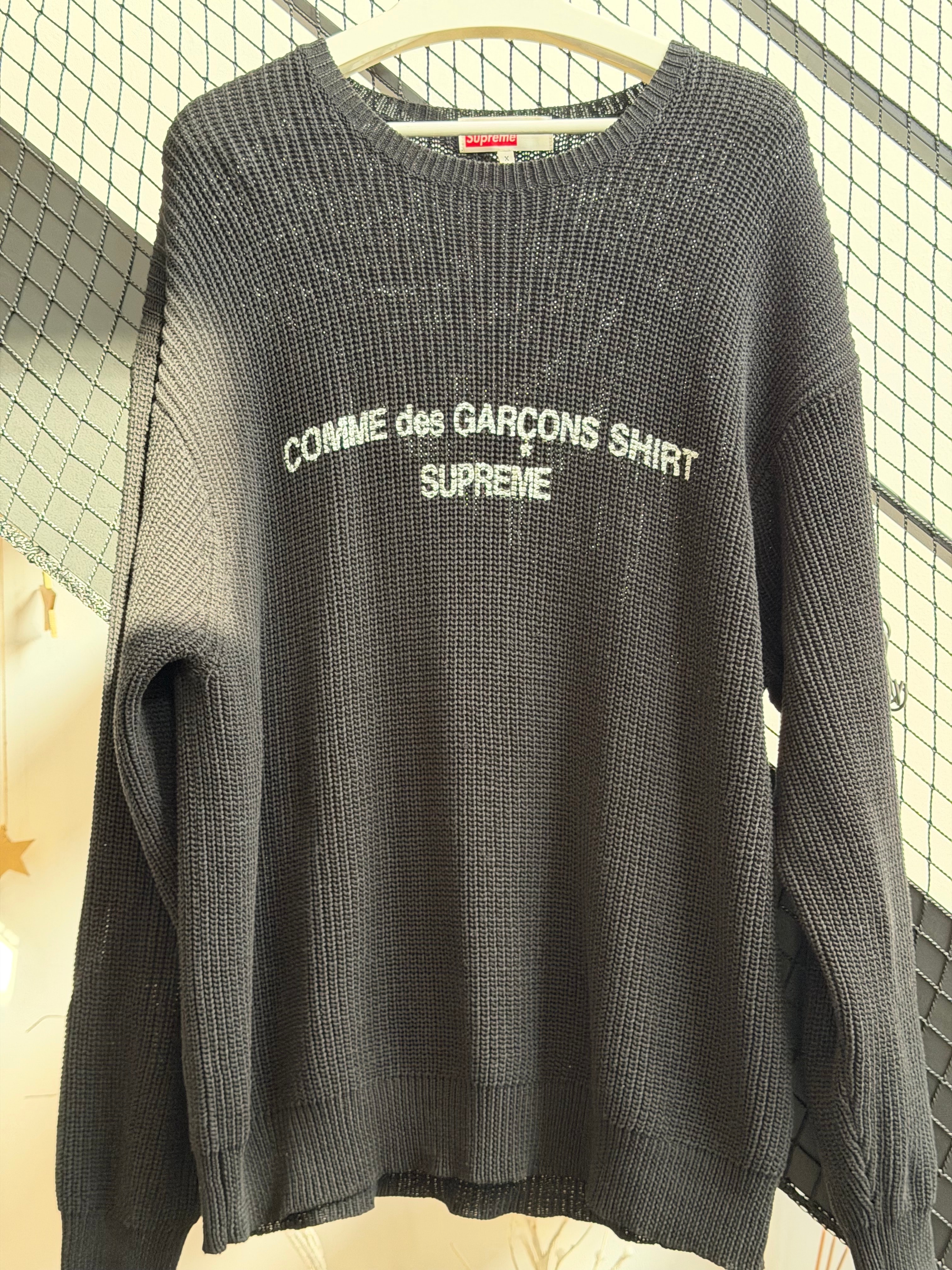 Supreme / Comme des Garçons SHIRT® Sweater "Black"