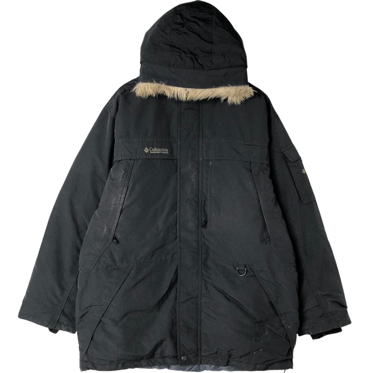 古着 90~00年代 コロンビア Columbia ダウンパーカー メンズL相当 ヴィンテージ/eaa551478