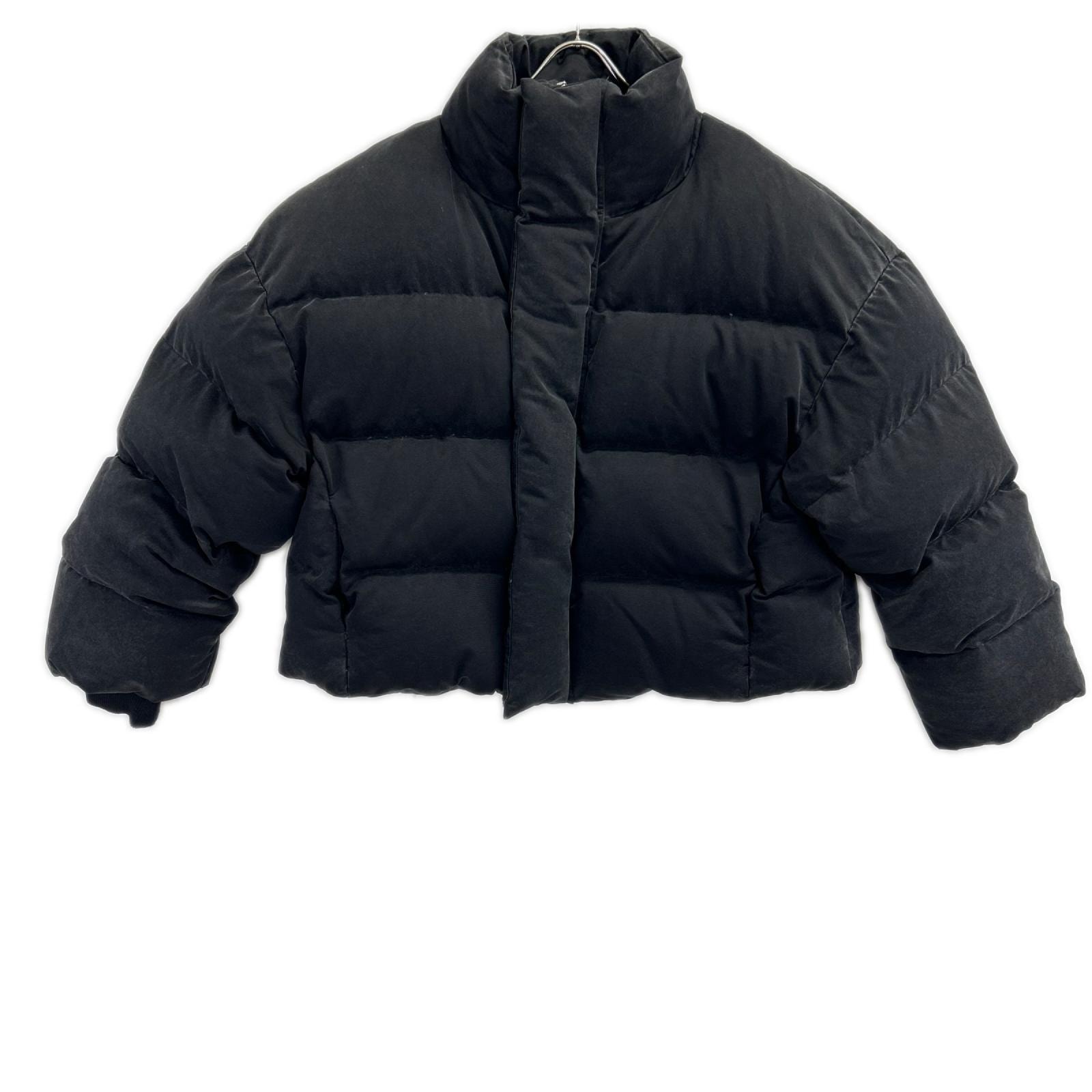 エンタイアスタジオ 25SS ES2398 ブラック MML PUFFER COTTON パファーダウン L