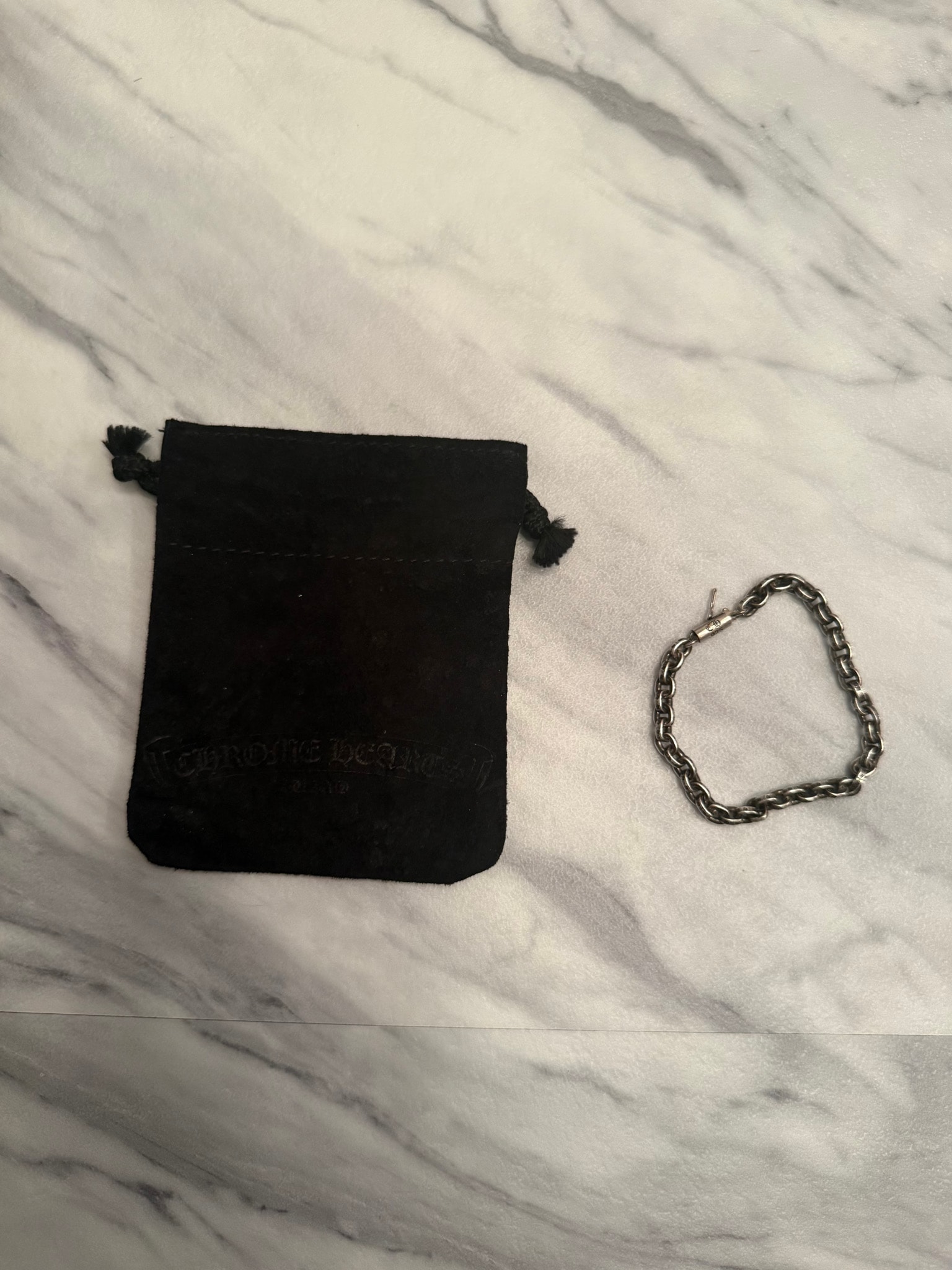Chrome Hearts Paper Chain Bracelet "Silver"