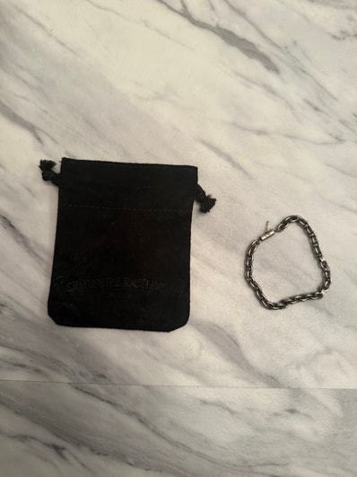 Chrome Hearts Paper Chain Bracelet "Silver"