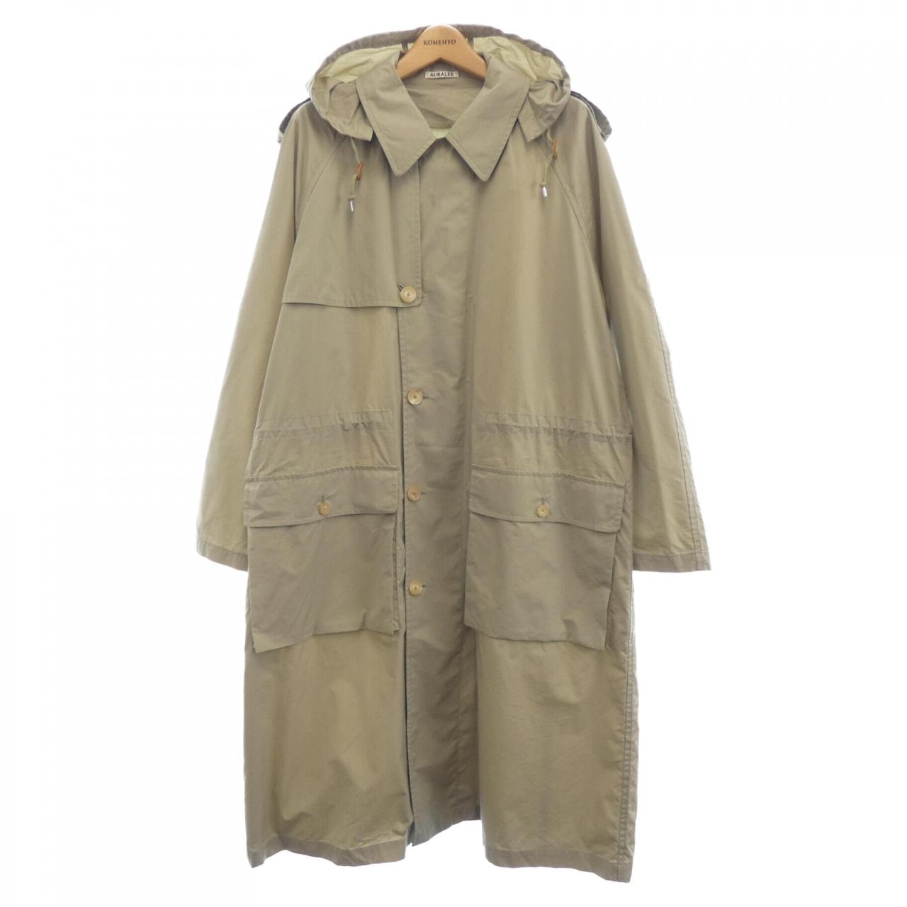 AURALEE Super Fine Wool Mosser Chesterfield Coat 