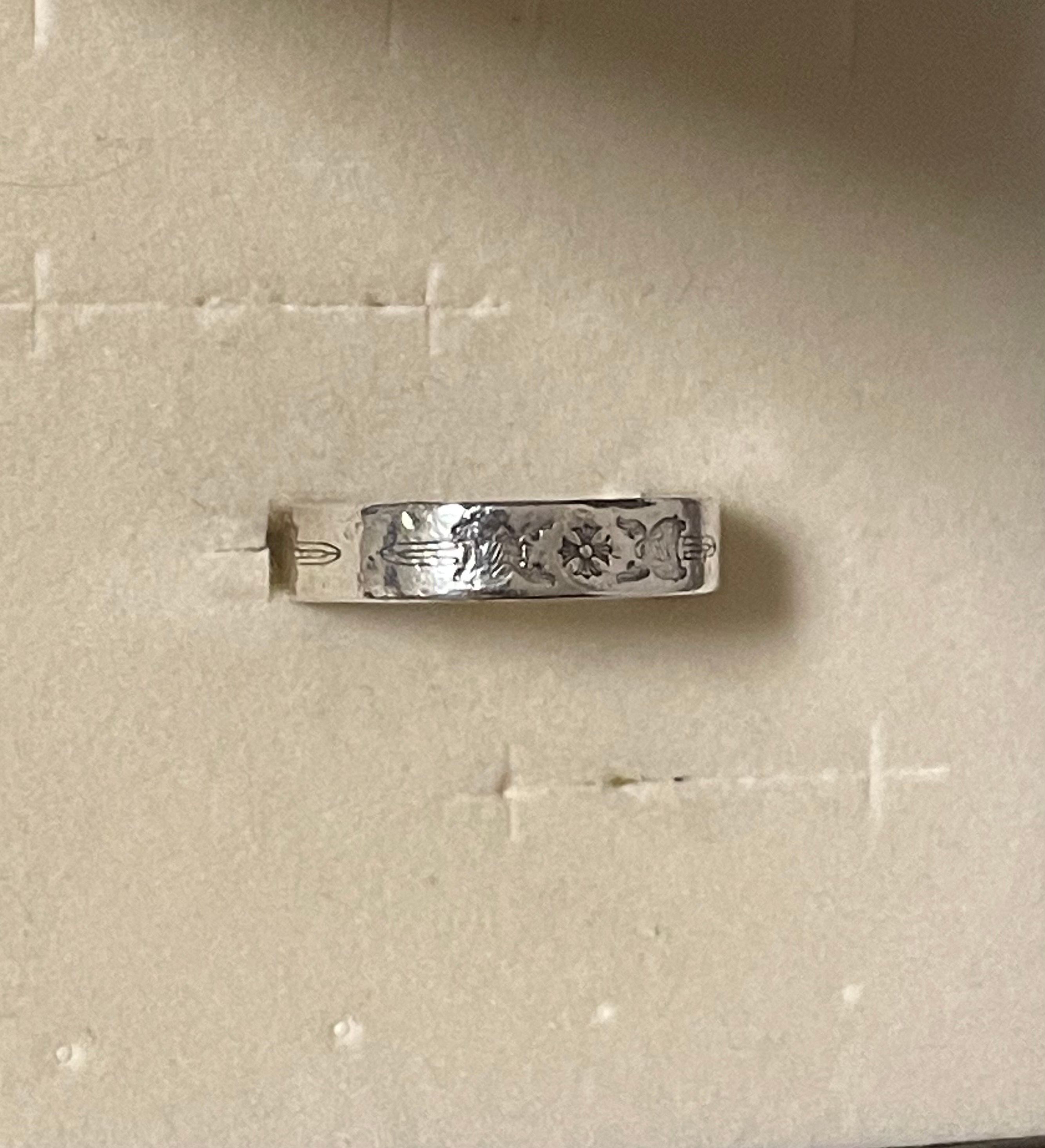 Chrome Hearts Spacer Ring 6mm Dagger Plus "Silver"