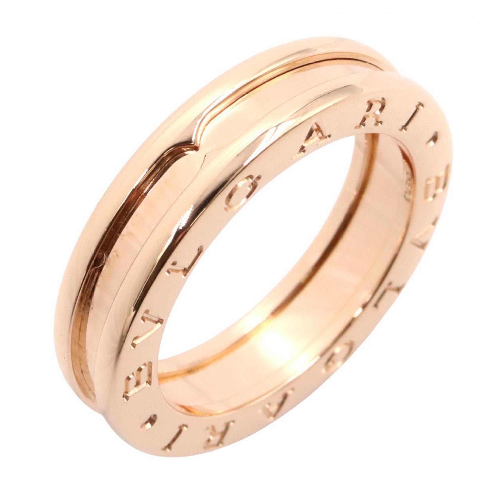 ブルガリ BVLGARI B-zero1 ビーゼロワン リング 1バンド リング・指輪 ジュエリー K18PG(ピンクゴールド) レディース ゴールド系 335933 【中古】