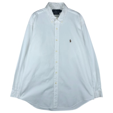 古着 ラルフローレン Ralph Lauren YARMOUTH 長袖 ボタンダウンシャツ メンズL相当/eaa458868
