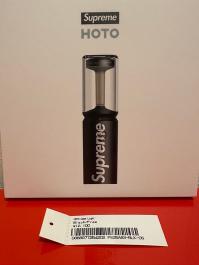 Supreme x HOTO Camp Light "Black"