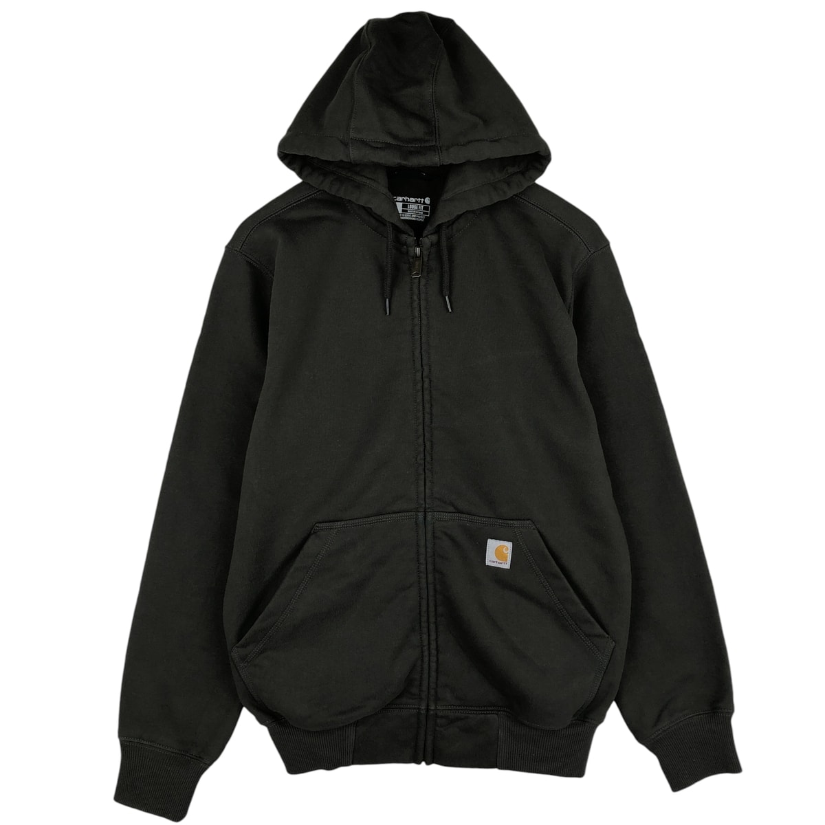 D (傷や汚れあり)】古着 カーハート Carhartt スウェットフルジップ