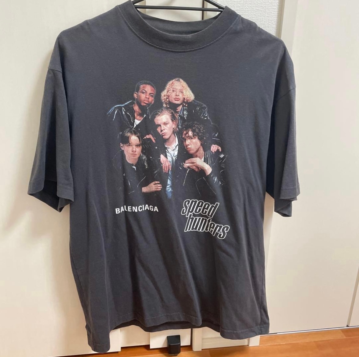 BALENCIAGA Speed Hunters Print T-Shirt "Black"