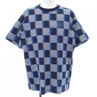ルイヴィトン LOUIS VUITTON ダミエショートスリーブコットンTシャツ HQY20WFXK Tシャツ