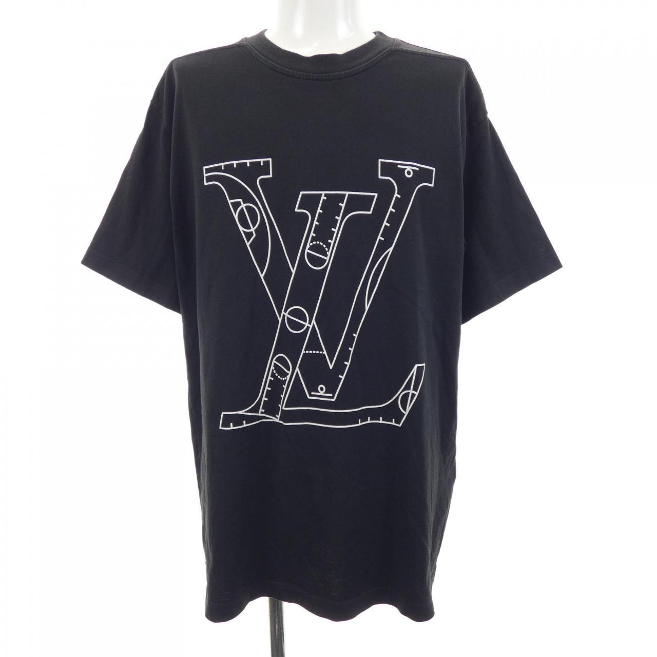 ルイヴィトン LOUIS VUITTON NBAフロント&バックプリントTシャツ HLY10WNPG Tシャツ
