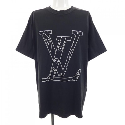 ルイヴィトン LOUIS VUITTON NBAフロント&バックプリントTシャツ HLY10WNPG Tシャツ