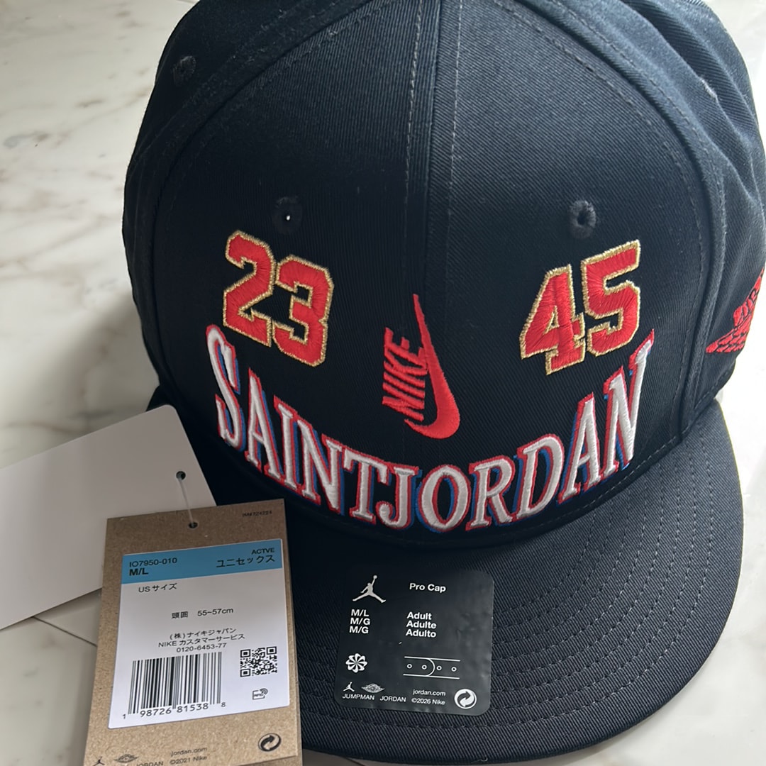 Nike Jordan x SAINT Mxxxxxx U J Pro Cap S FB STM "Black"